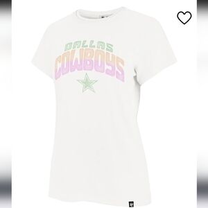 '47 Women's Dallas Cowboys Far Out Frankie Short Sleeve T-shirt